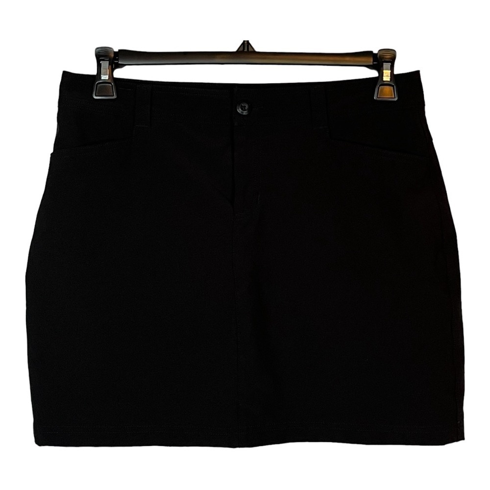 EDDIE BAUER WOMEN'S ADVENTURER 2.0 SKORT SKIRT SPORT BLACK SIZE 8 - Picture 5 of 14
